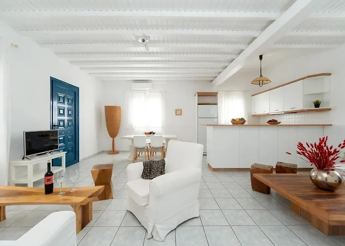 ヴィラ Orea Beachfront By Mykonos Mood カラファティス